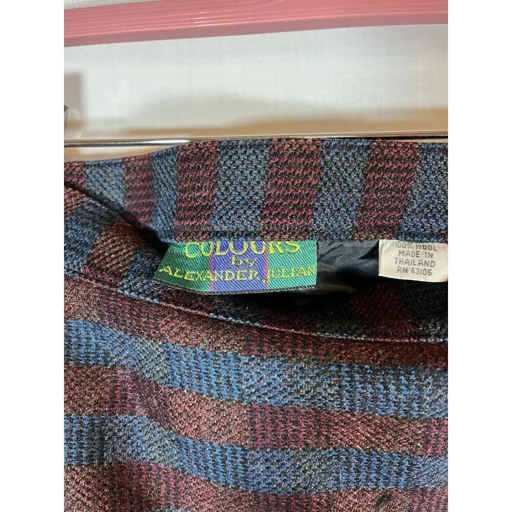 Colours‎ By Alexander Julian Wool Skirt Size 8